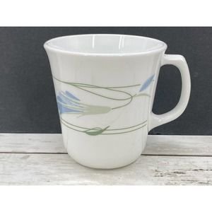 Corning Corelle Blue Wreath Coffee Tea Cup Mug Replacement 3.5"